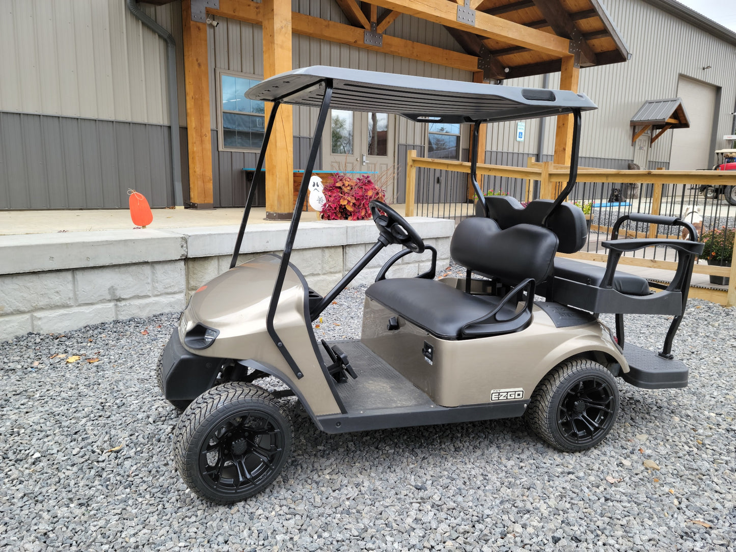 2018 GAS EZGO TXT - Upgraded Rear Seat - Custom Wheels *SOLD*