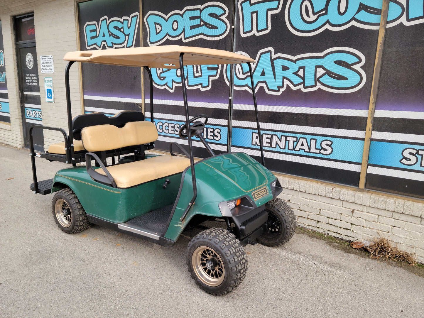 2005 Gas EZGO TXT - Custom Wheels *SOLD*
