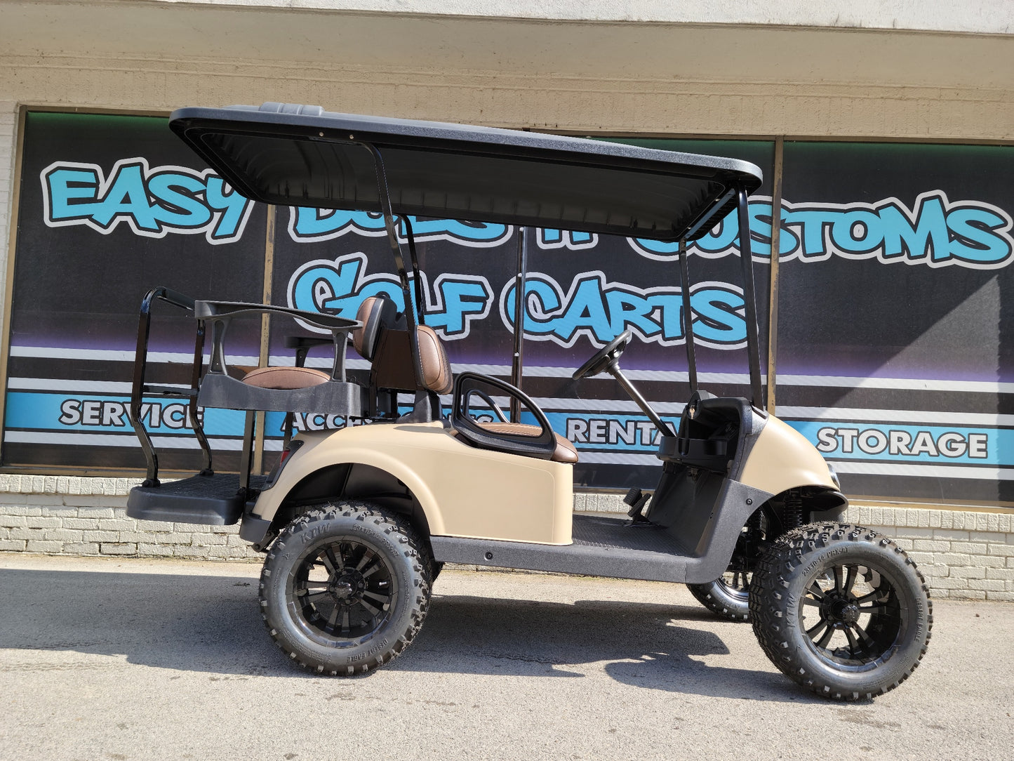 2018 EZGO RXV 48v Custom - Matte Sand *SOLD*