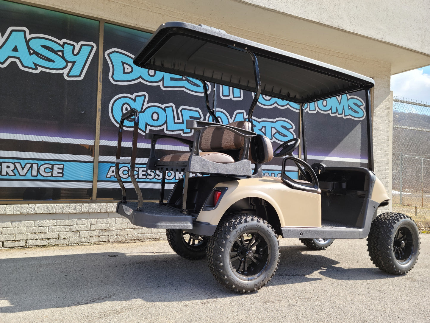 2018 EZGO RXV 48v Custom - Matte Sand *SOLD*