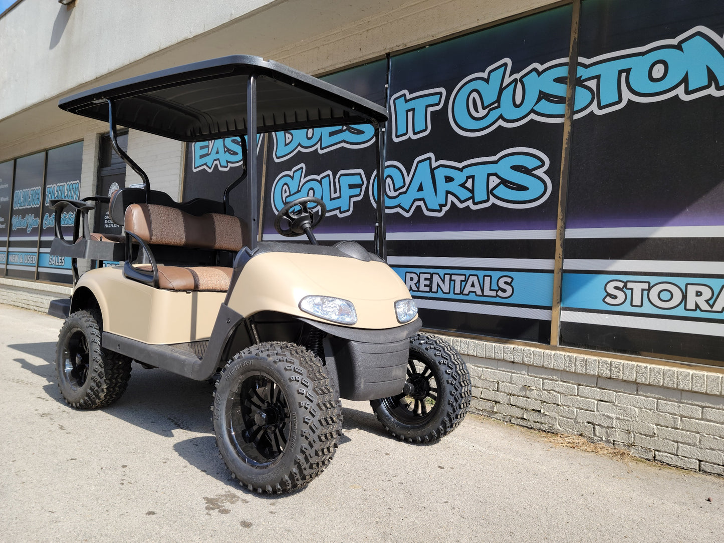 2018 EZGO RXV 48v Custom - Matte Sand *SOLD*