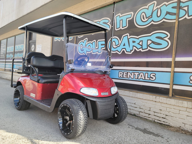 EZGO RXV 48v - Inferno Red with Black Seats *SOLD*