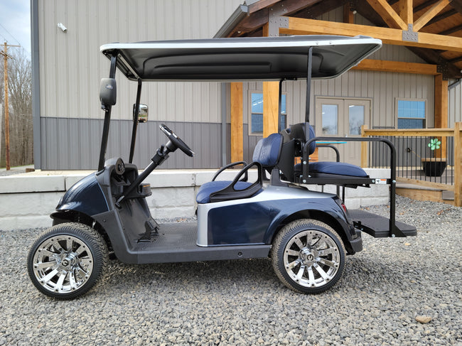 2018 EZGO RXV 48v - Antimatter Blue and Silver *SOLD*