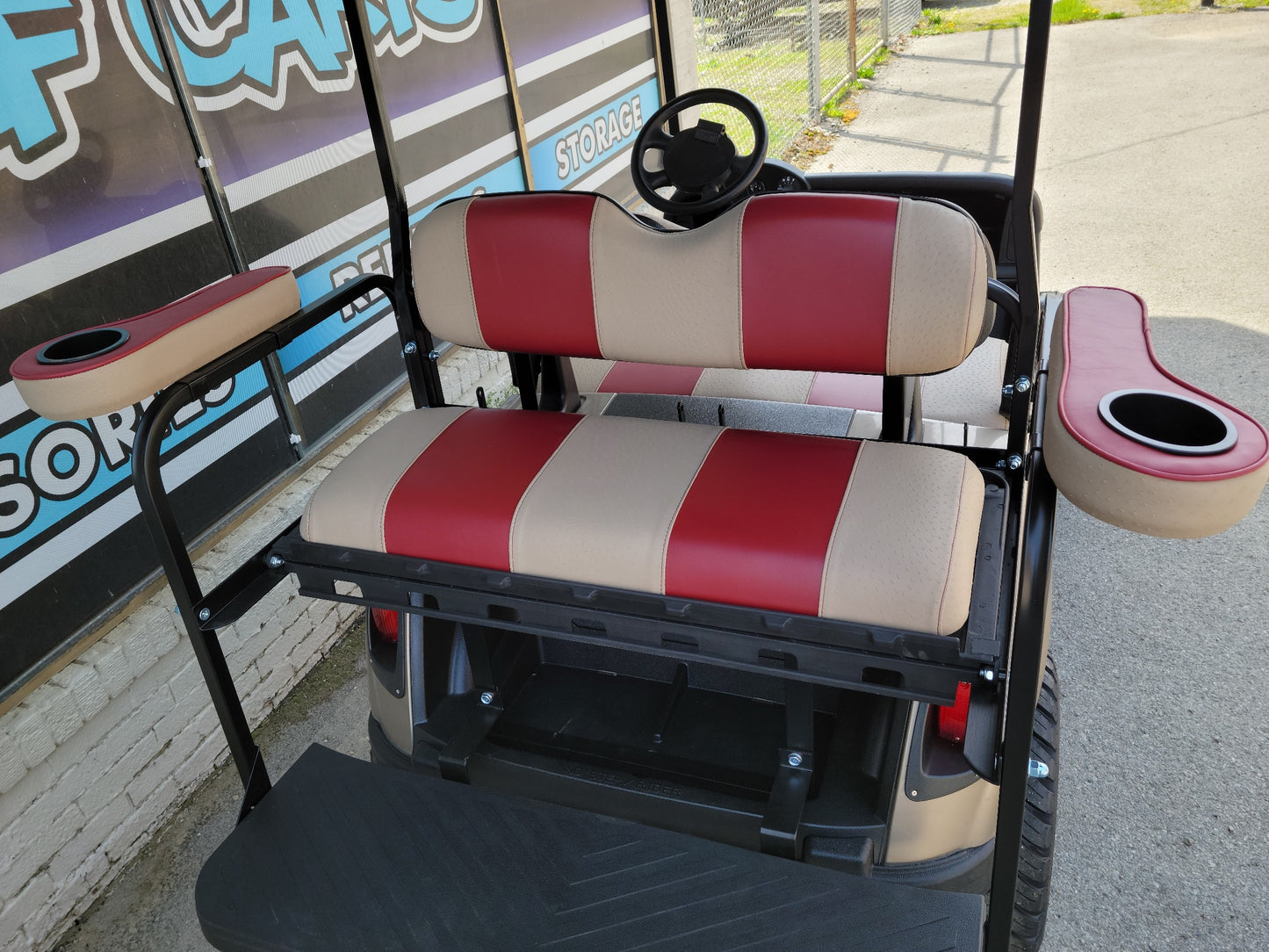 EZGO RXV 48v Custom - Almond Lifted *SOLD*