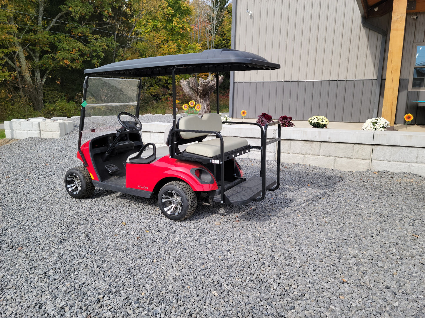 2018 Gas EZGO TXT  - Red body - SOLD