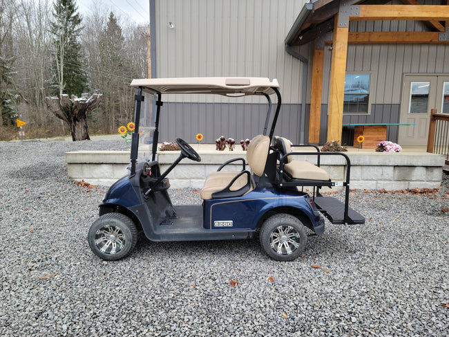 2018 Electric EZGO RXV Golf Cart w/ custom wheels *SOLD*