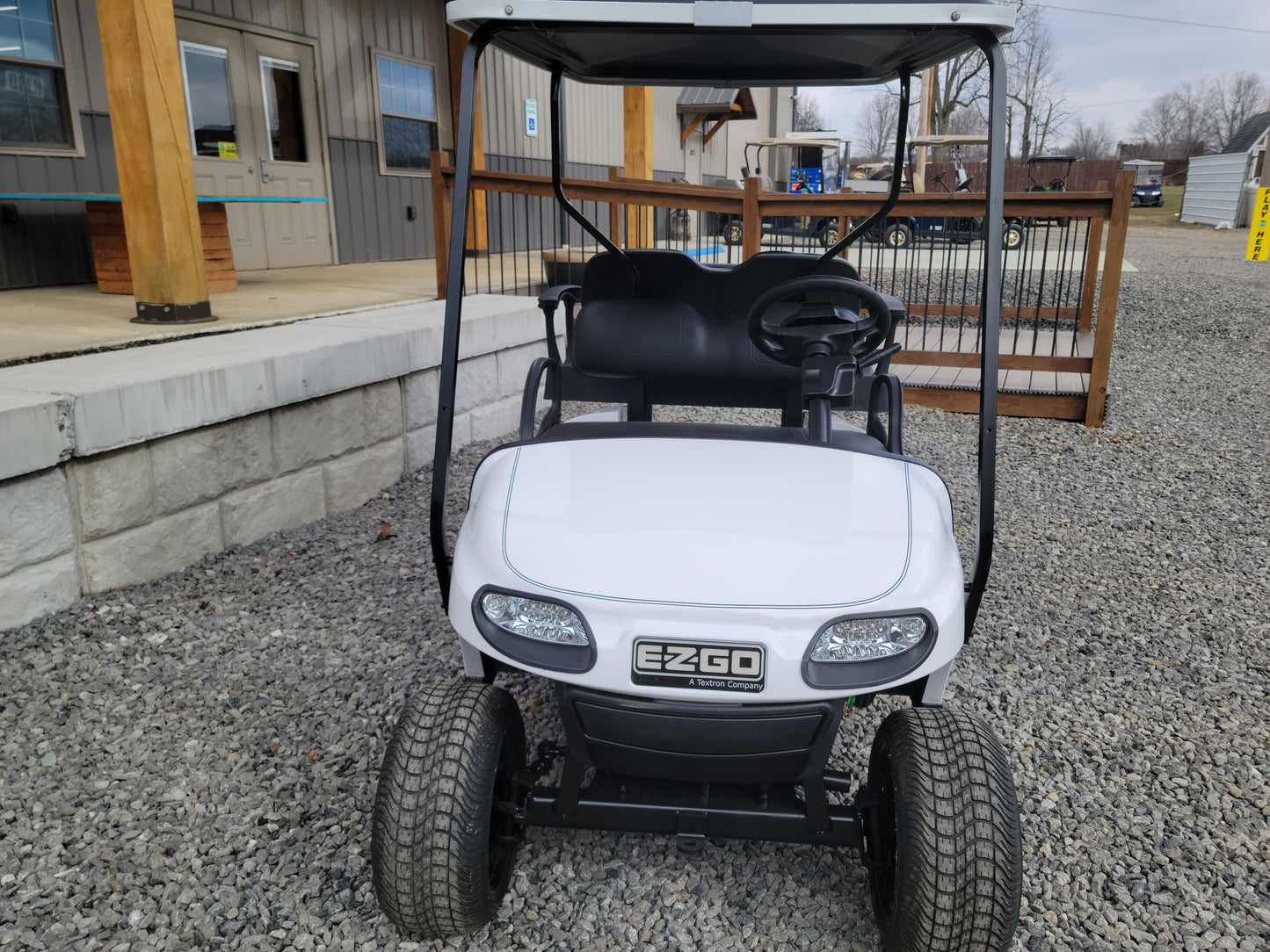 2017 GAS EZGO TXT - White *SOLD*