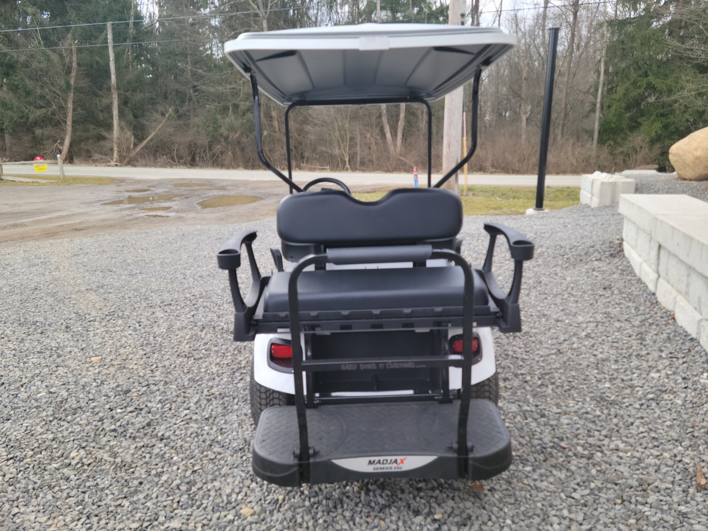 2017 GAS EZGO TXT - White *SOLD*
