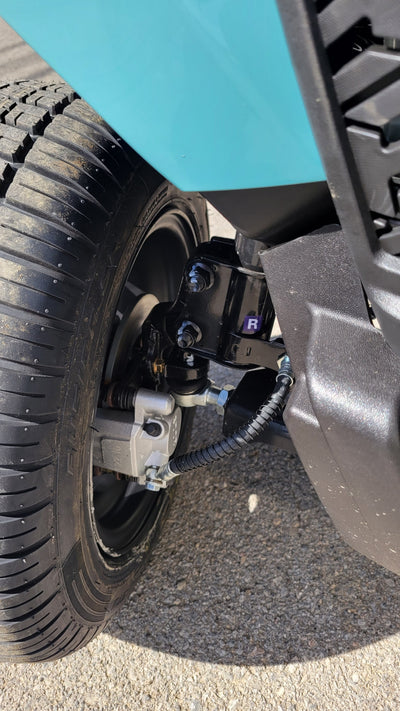 MADJAX XSeries STORM golf cart Disc Brakes