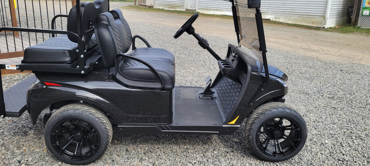 2023 MADJAX X Series Storm 4 Passenger Lithium Golf Cart - Black #1106 *SOLD*