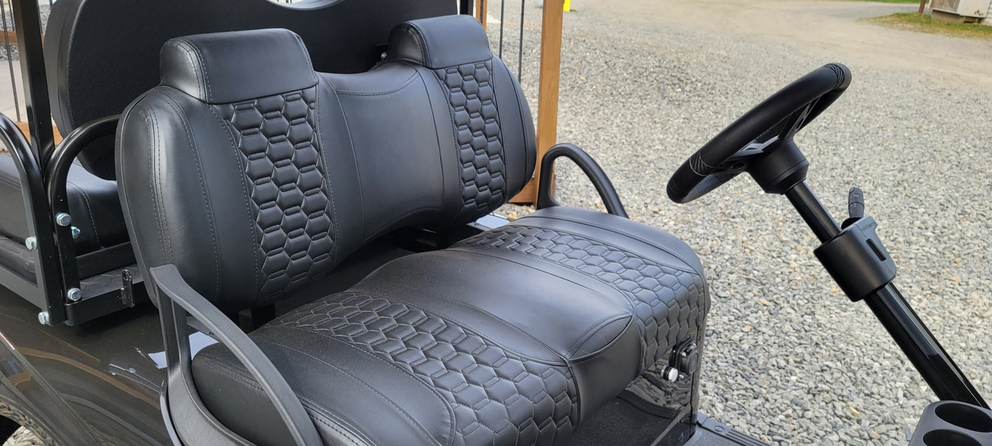 2023 MADJAX X Series Storm 4 Passenger Lithium Golf Cart - Black #1106 *SOLD*
