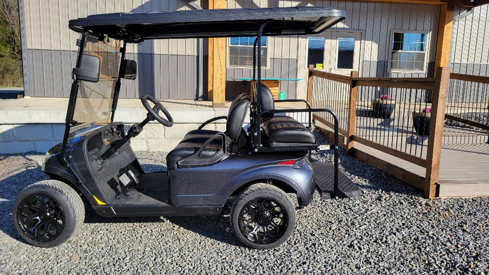 MADJAX X Series Storm 4 Passenger Lithium Golf Cart - Gun Metal Metallic #1104 *SOLD*
