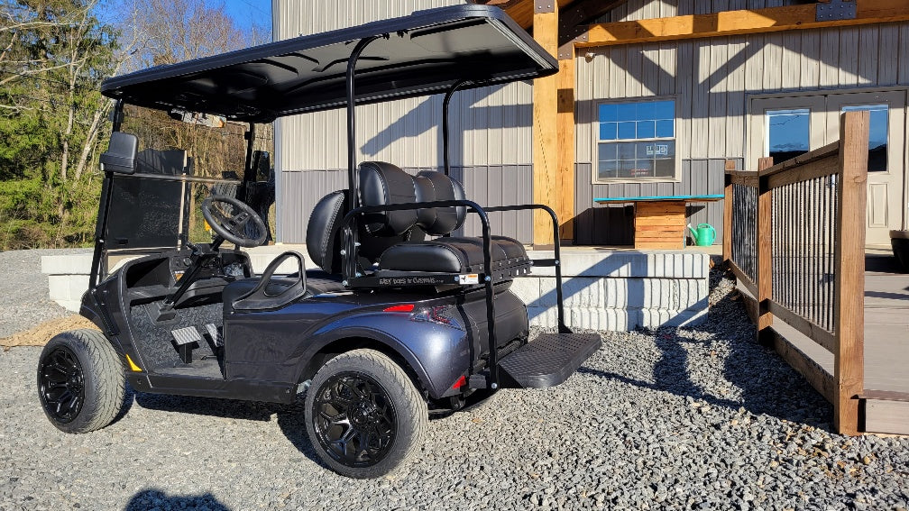 MADJAX X Series Storm 4 Passenger Lithium Golf Cart - Gun Metal Metallic #1104 *SOLD*