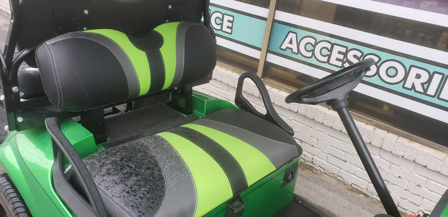 2015 Electric EZGO TXT Golf Cart with New Lime Green Body *SOLD*