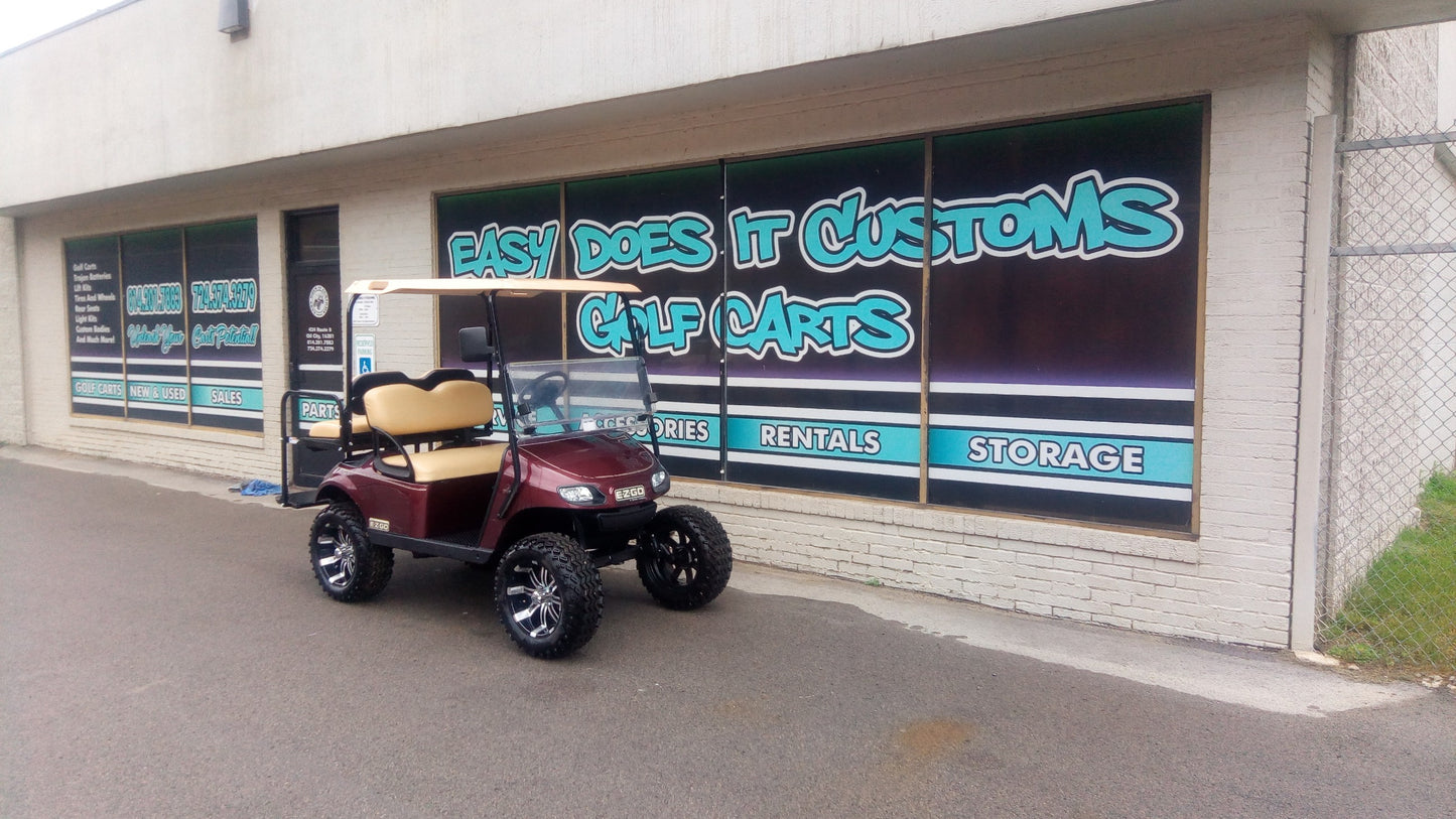 2015 Gas EZGO TXT- Burgundy *SOLD*