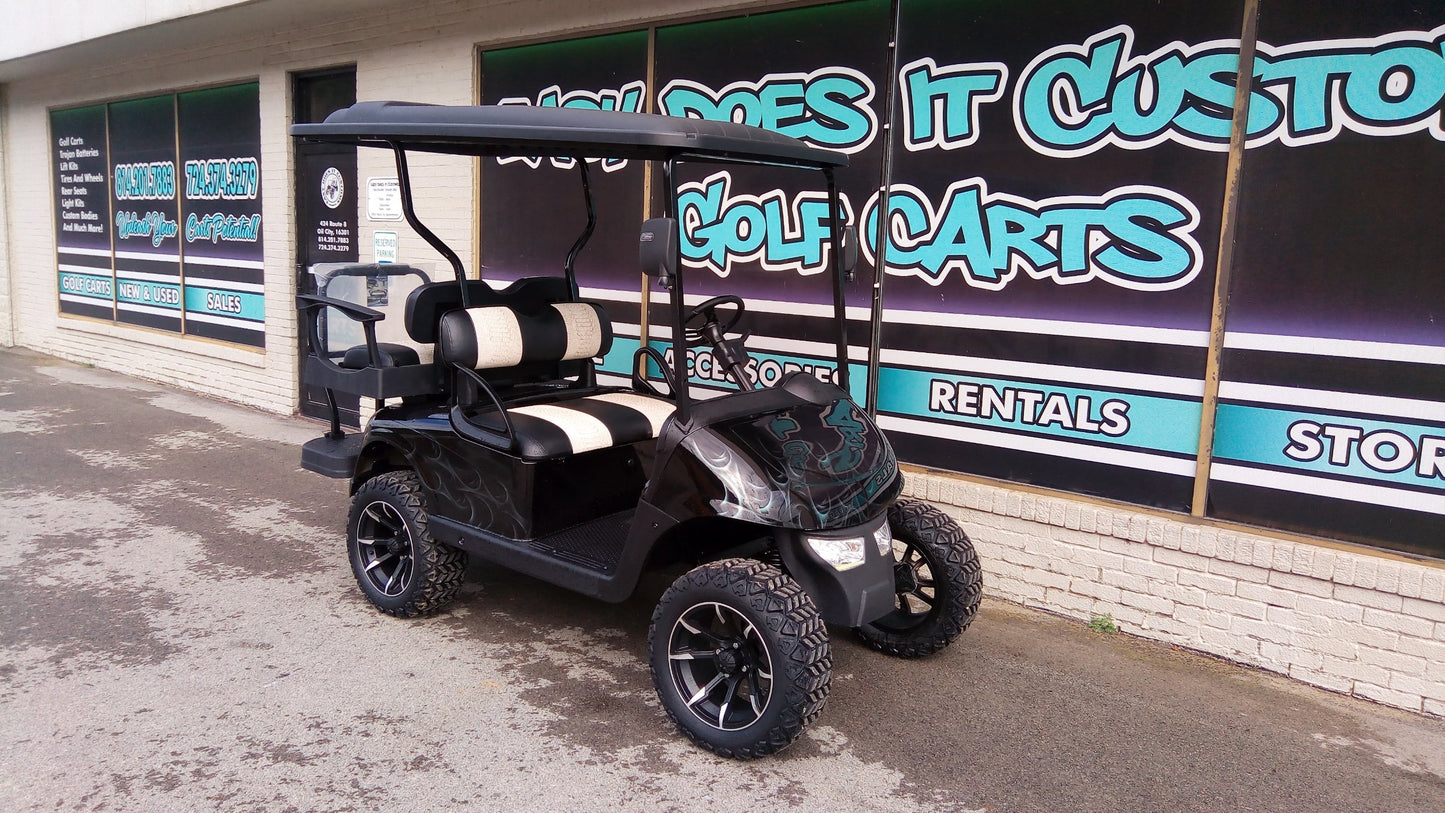 2015 EZGO RXV Golf Cart - Green Flame *SOLD*