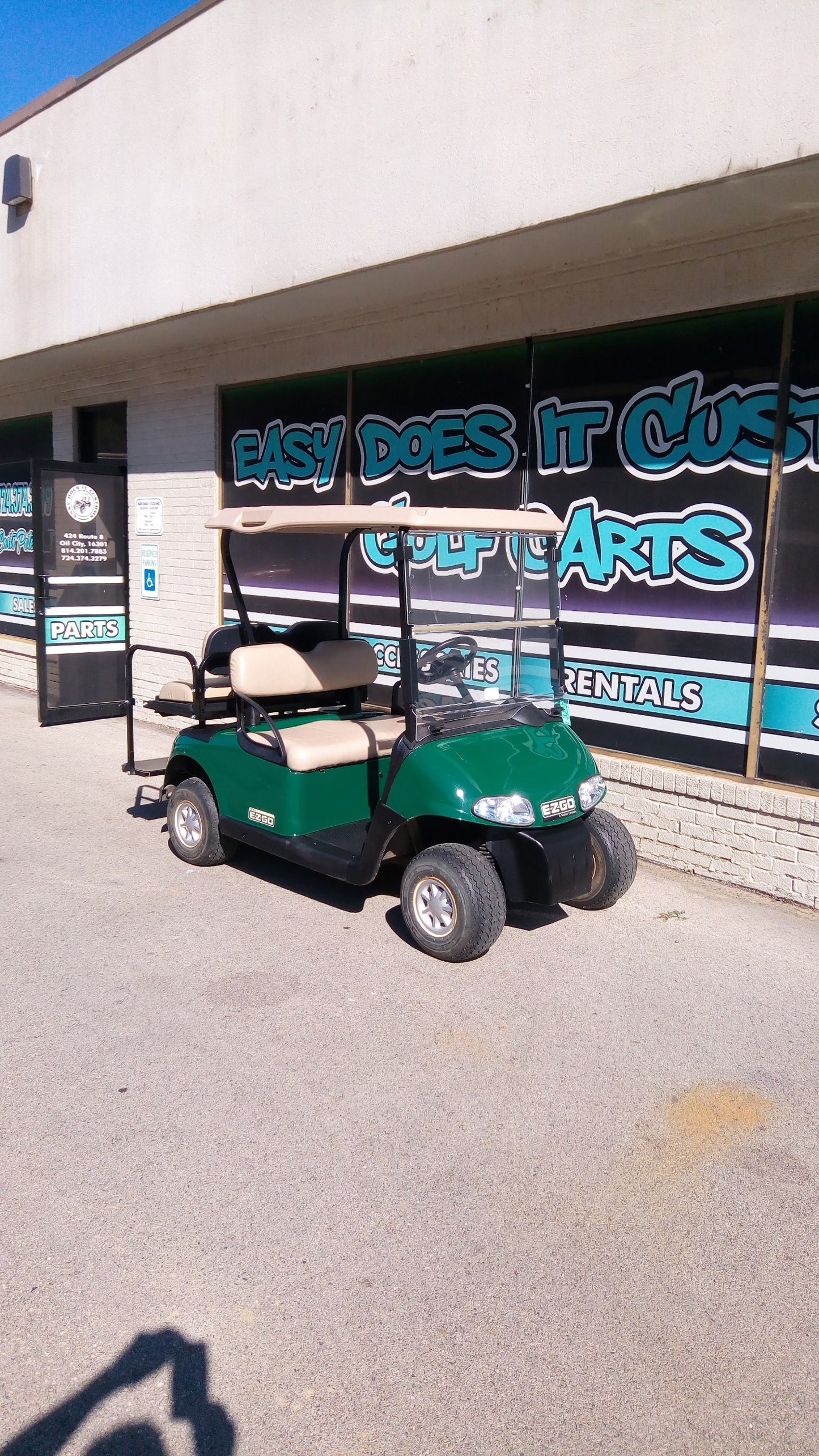 2015 EZGO RXV Golf Cart with new batteries *SOLD*