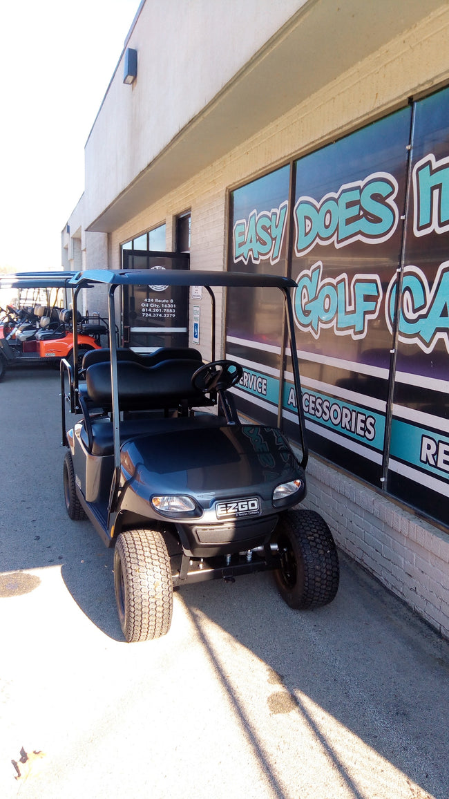 EZGO Valor Gas EFI Golf Cart - Charcoal *SOLD*