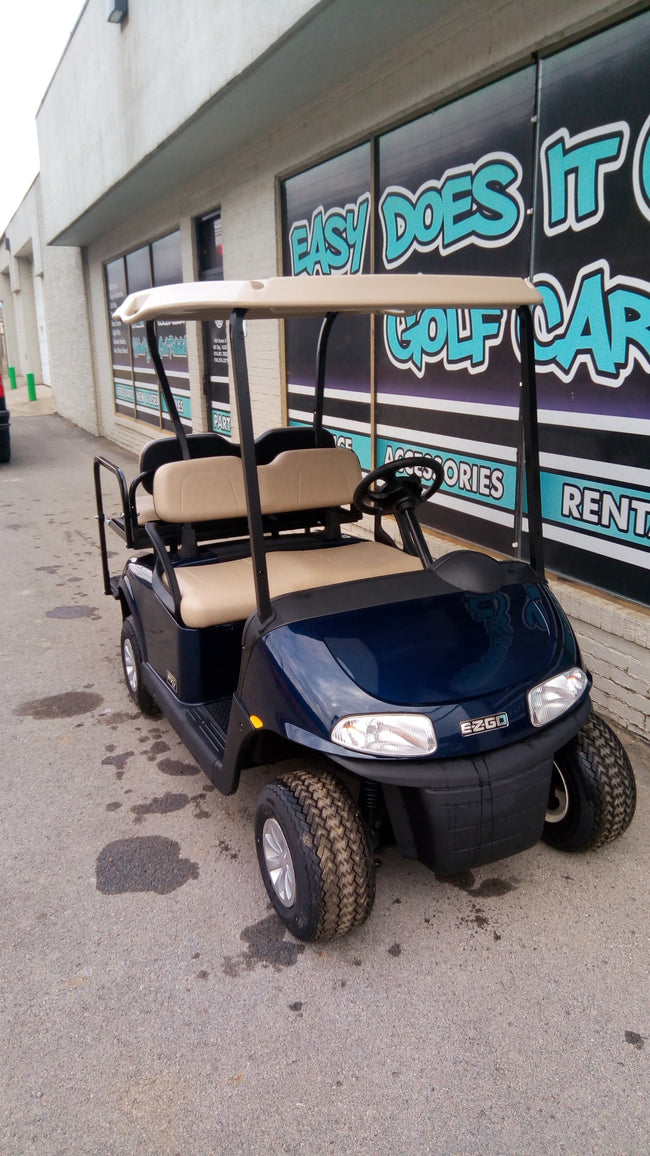 Brand New EZGO RXV Gas EFI Golf Cart - Patriot Blue *SOLD*