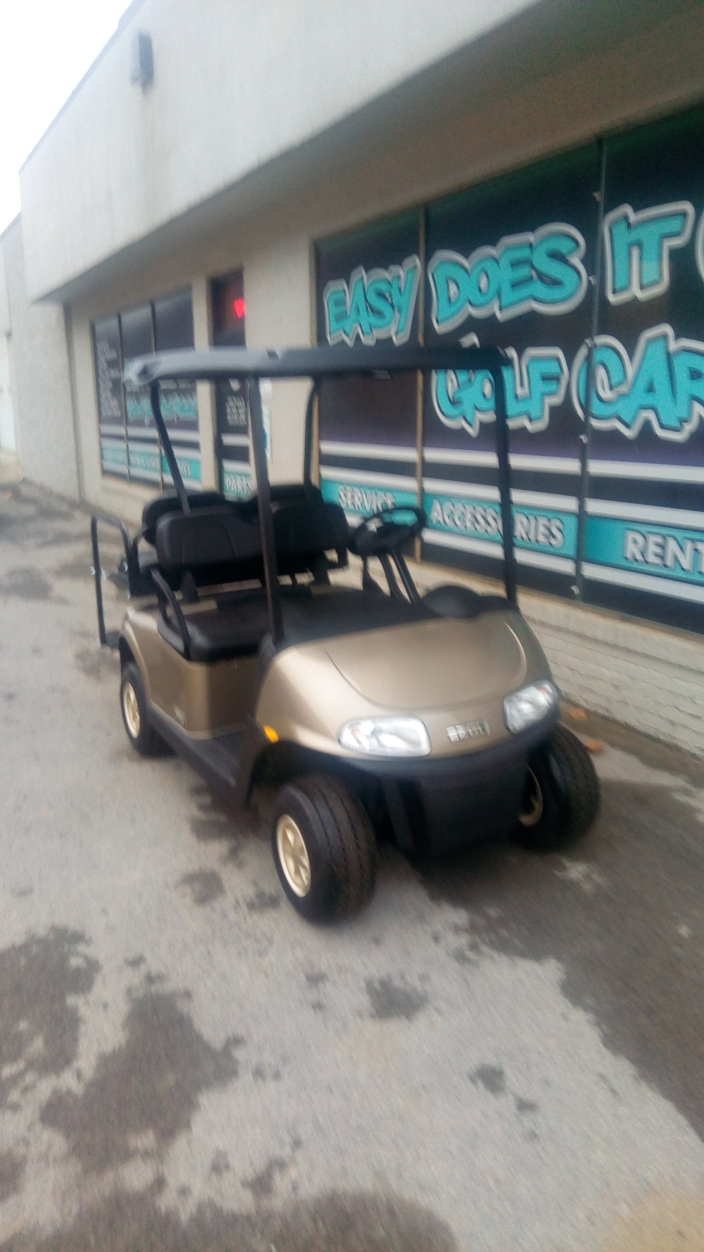Brand New Gas EFI EZGO RXV - Almond Golf Cart **SOLD**