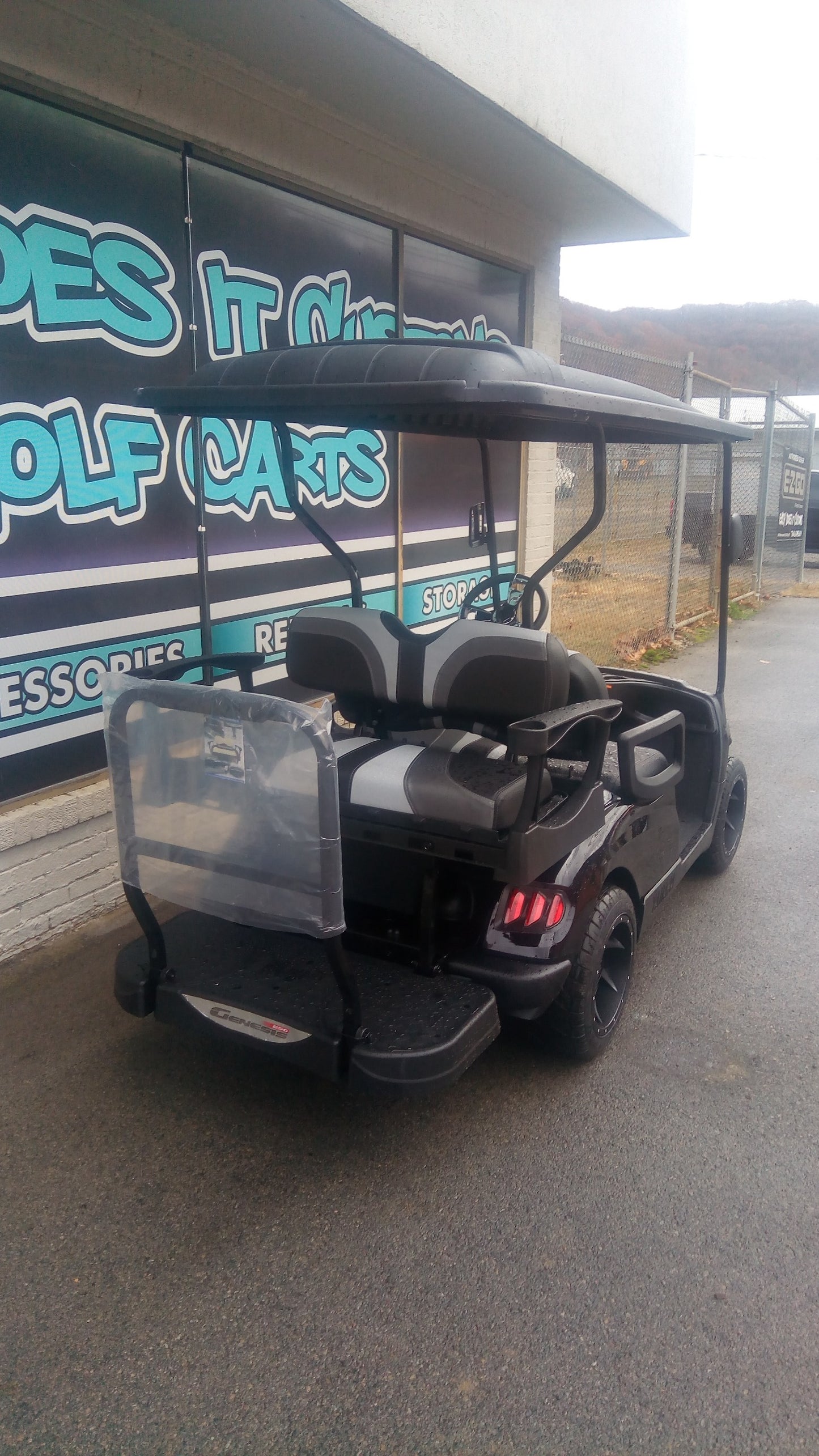 2014 Gas Yamaha Golf Cart - Black **SOLD**