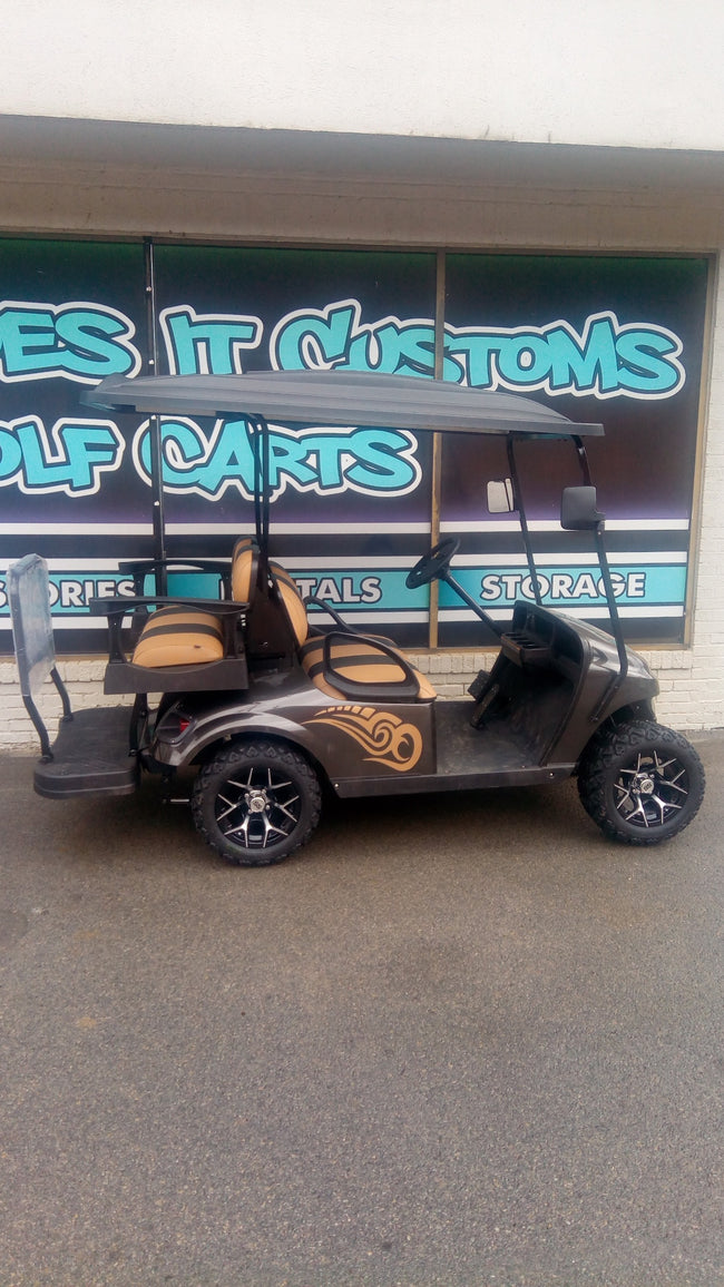 2015 Gas EZGO TXT - Charcoal and Tan *SOLD*