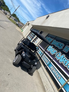 Yamaha Drive 48v Custom Black Golf Cart *SOLD*