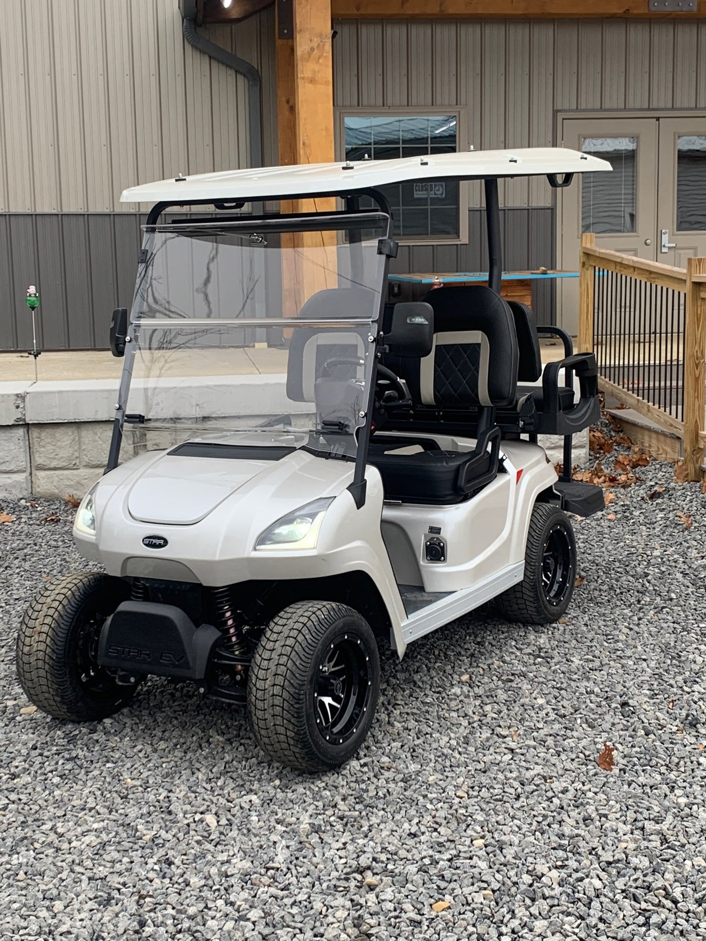 2022 Star Sirius LSV - White Diamond Pearl Golf Cart *SOLD*