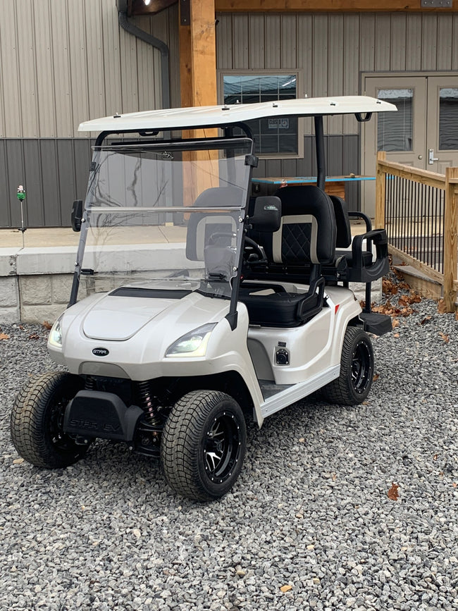 2022 Star Sirius LSV - White Diamond Pearl Golf Cart *SOLD*