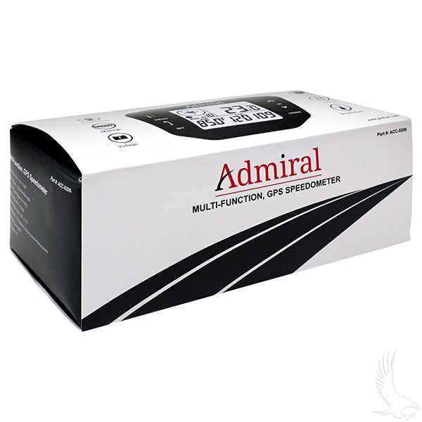 Admiral Speedometer, Digital GPS, Multi-Function
