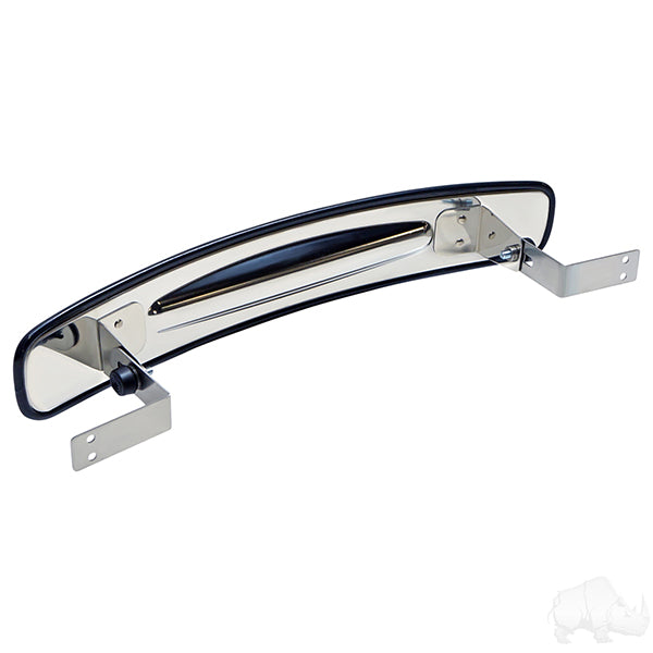 Mirror, Stainless Steel, 180 Degree Convex Roof Mount