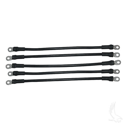 Club Car DS 48V 95+ 4 gauge Battery Cable SET