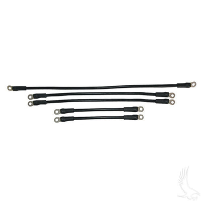 EZGO Marathon 94 & down 6 gauge Battery Cable SET