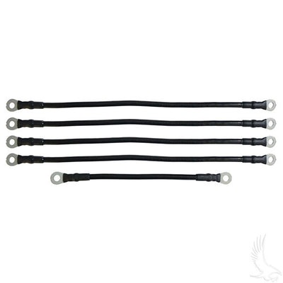 EZGO TXT 48V 6 gauge Battery Cable SET