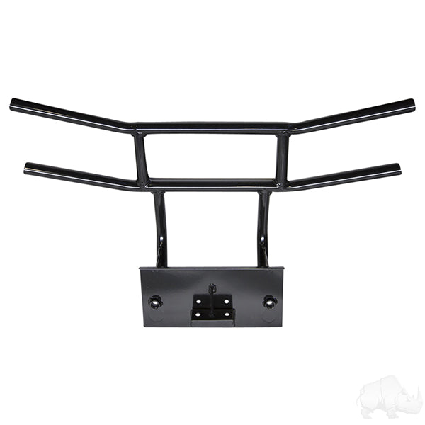 Yamaha Drive2, RHOX Brush Guard, Black Powder Coat, Steel Front