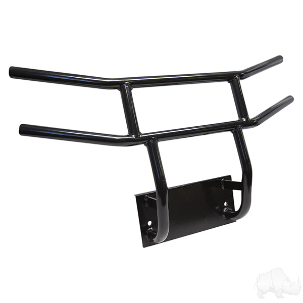 Yamaha Drive2, RHOX Brush Guard, Black Powder Coat, Steel Front