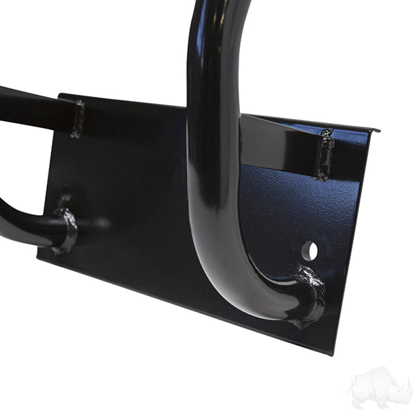 Yamaha Drive2, RHOX Brush Guard, Black Powder Coat, Steel Front