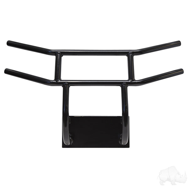 Yamaha Drive2, RHOX Brush Guard, Black Powder Coat, Steel Front