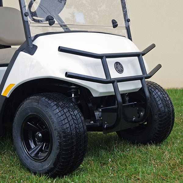 Yamaha Drive2, RHOX Brush Guard, Black Powder Coat, Steel Front