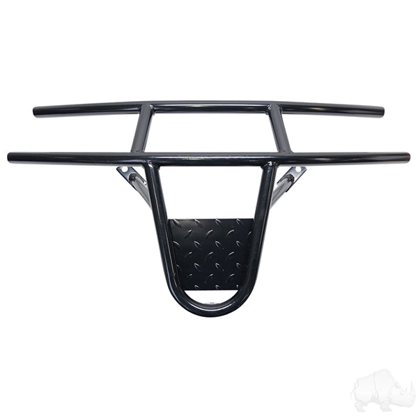 E-Z-Go RXV 16+, RHOX Brush Guard, Front, Black Powder Coat Steel