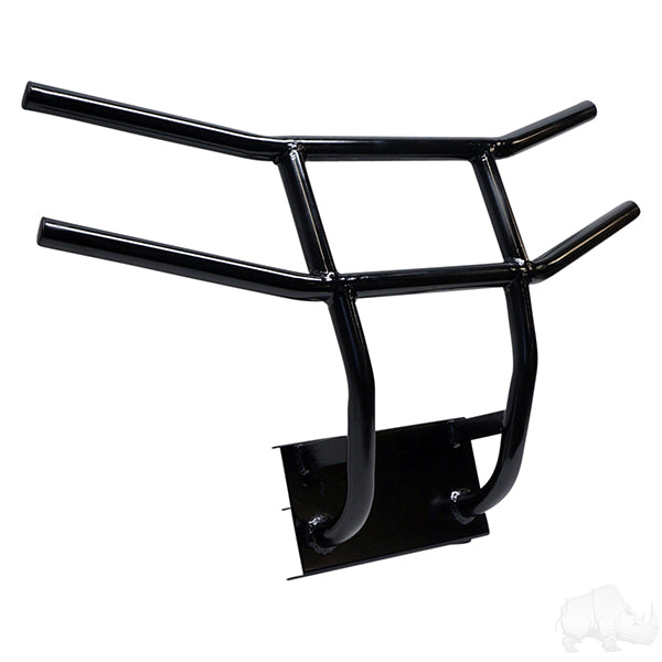 Club Car Tempo, RHOX Brush Guard, Front Black Powder Coat Steel