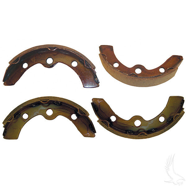 EZGO 87-96, Club Car DS 95+, Precedent, Yamaha G1/G2/G8/G9 82-93 Brake Shoes Set of 4