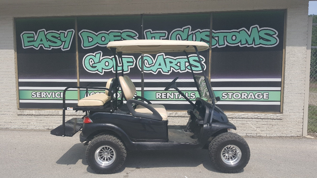 2005 Electric Club Car Precedent Golf Cart - Lifted Black - SOLD