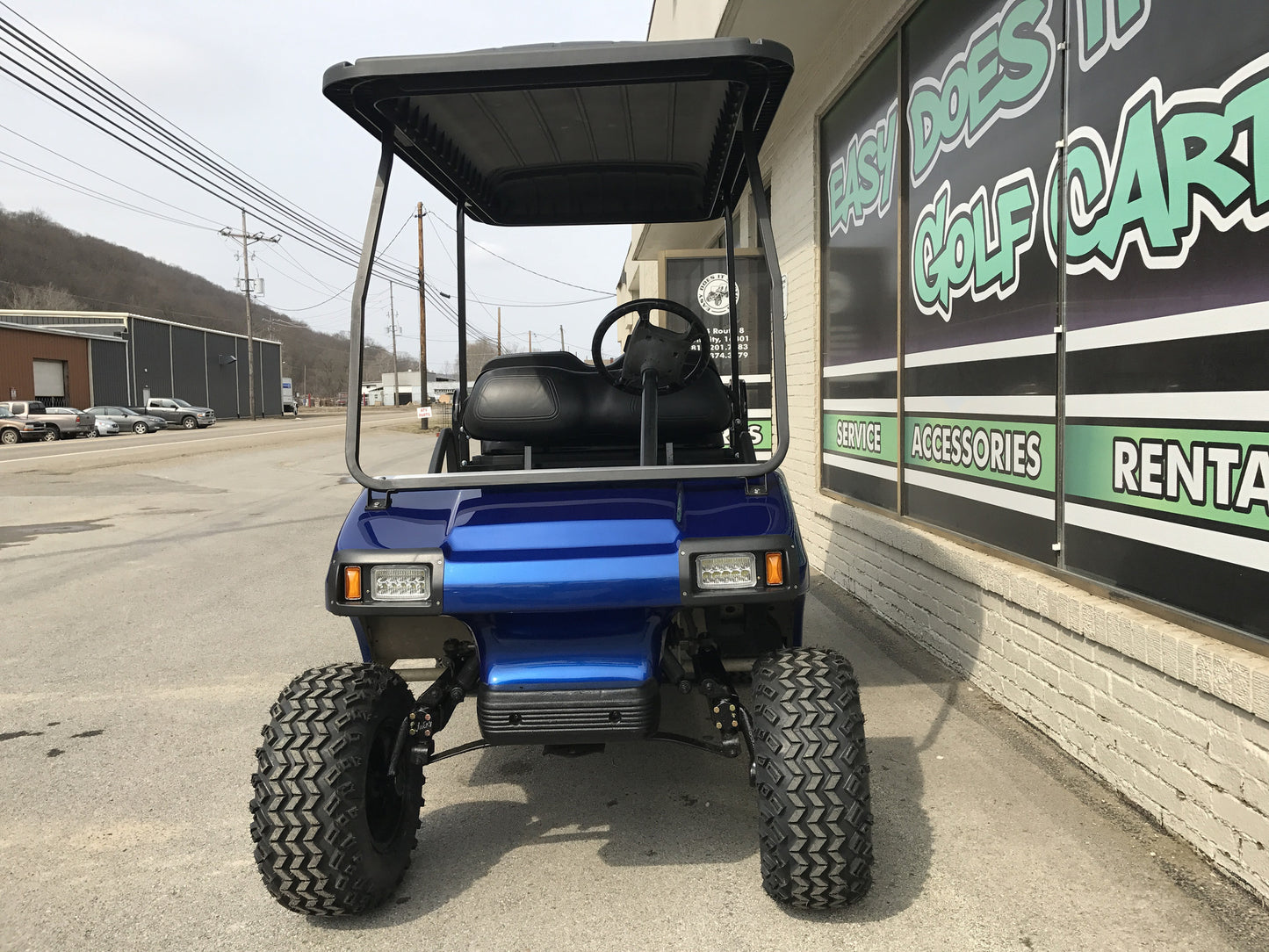 LED Lights on a Club Car DS Golf Cart