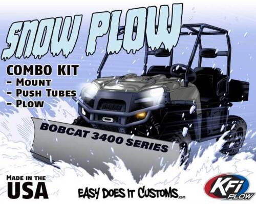 Bobcat UV34 / 3400 Series / 3600 Series 2015 - Current KFI Snow Plow Kit - 106165