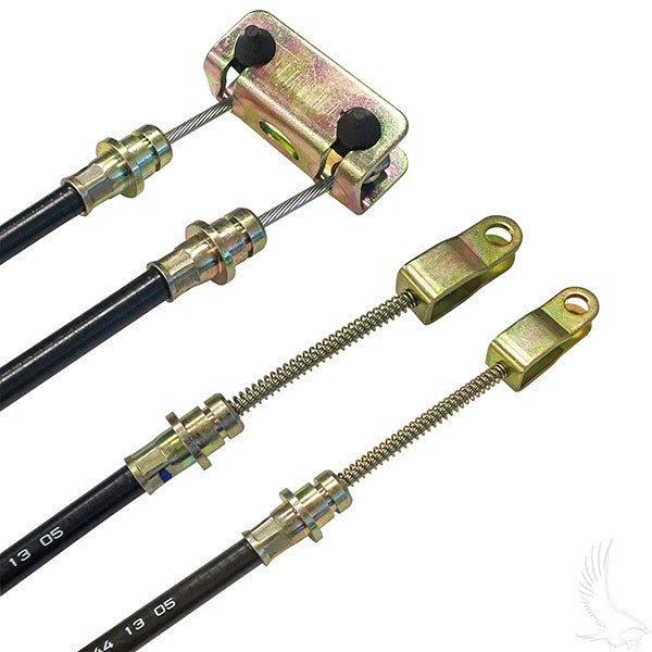 EZGO 93-94 Brake Cable SET, (1) 46" (1) 34 1/4