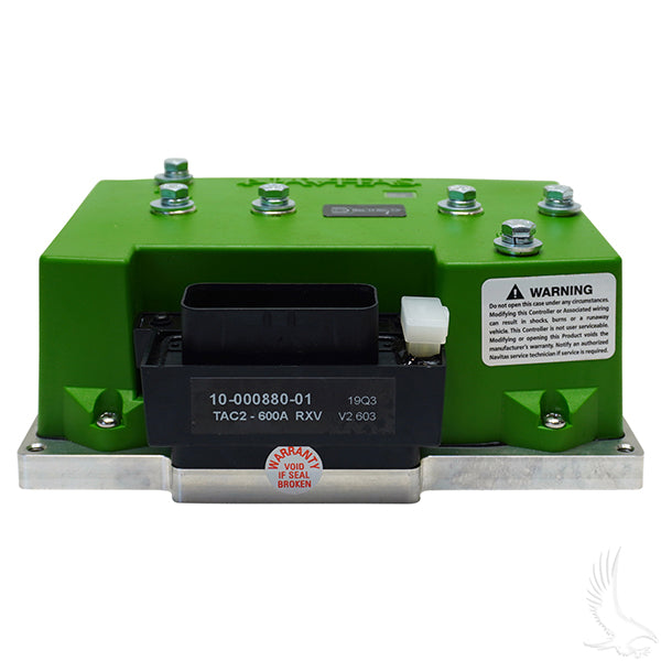 E-Z-GO RXV Navitas 600-Amp 48-Volt AC Upgrade Controller Kit With BlueTooth for Curtis Controller