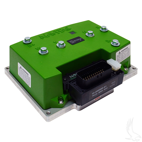E-Z-GO RXV Navitas 600-Amp 48-Volt AC Upgrade Controller Kit With BlueTooth for Curtis Controller