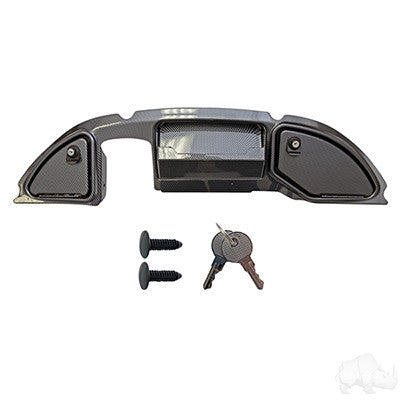 RHOX Club Car Precedent 08.5+ Custom Carbon Fiber Golf Cart Dash