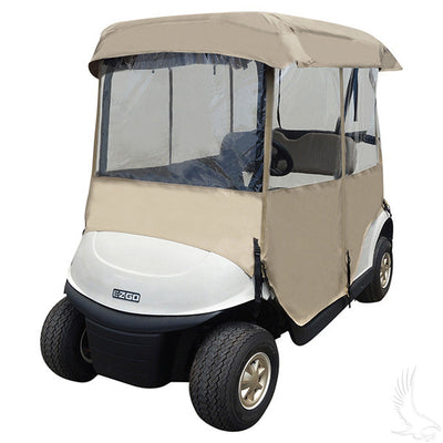 Deluxe 4 sided Tan Enclosure